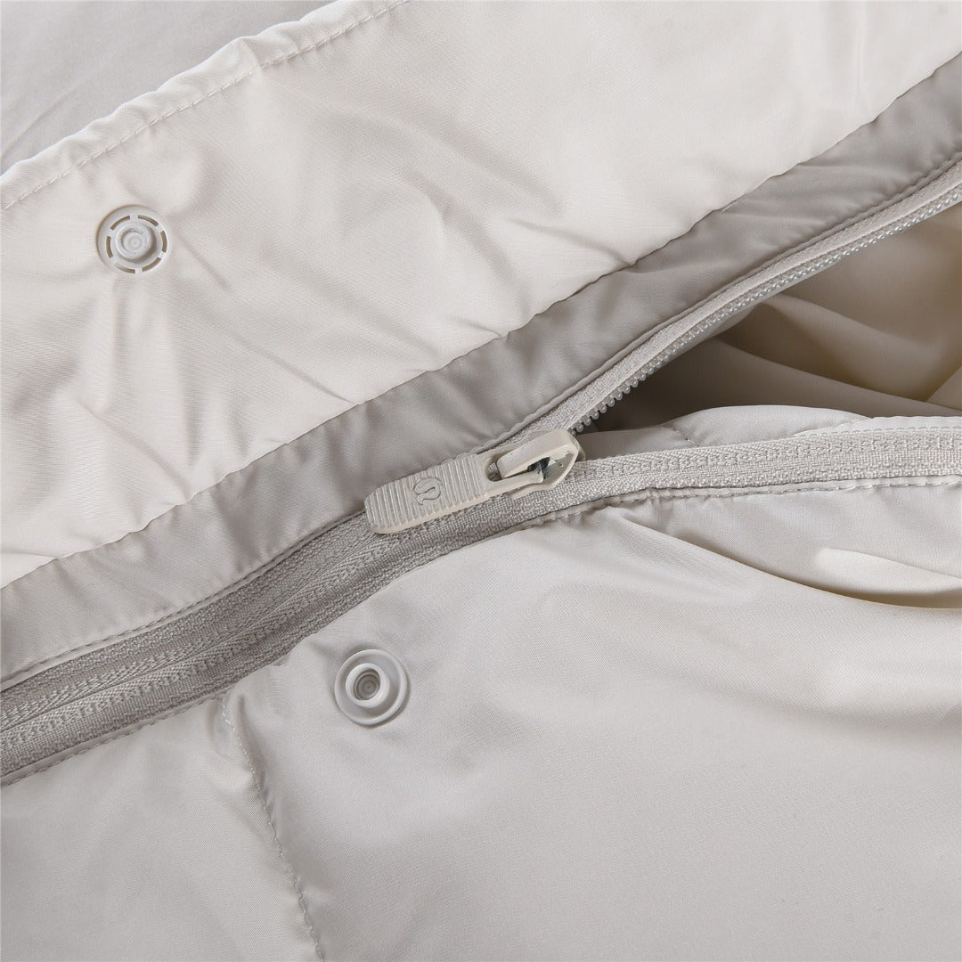 Lululemon White Wunder Puff Jacket for Women's Outdoor Errands