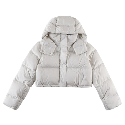 Lululemon White Wunder Puff Jacket for Women's Winter Travels