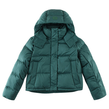 Lululemon Marsh Green Wunder Puff Four-Panel Jacket for Women's Cold-Weather Days