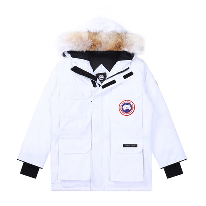 Canada Goose Expedition Down Jacket – White (Women's)
