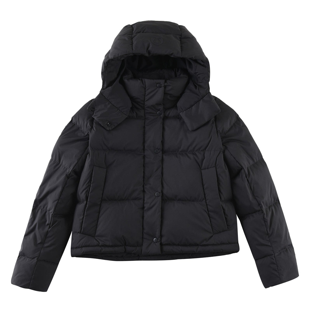 Lululemon Black Wunder Puff Four-Panel Jacket for Women's Winter Wardrobes