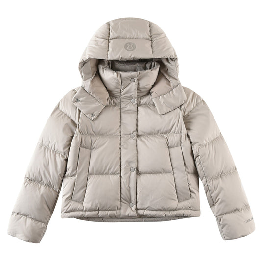 Lululemon Linen Gray Wunder Puff Four-Panel Jacket for Women's Daily Rotation