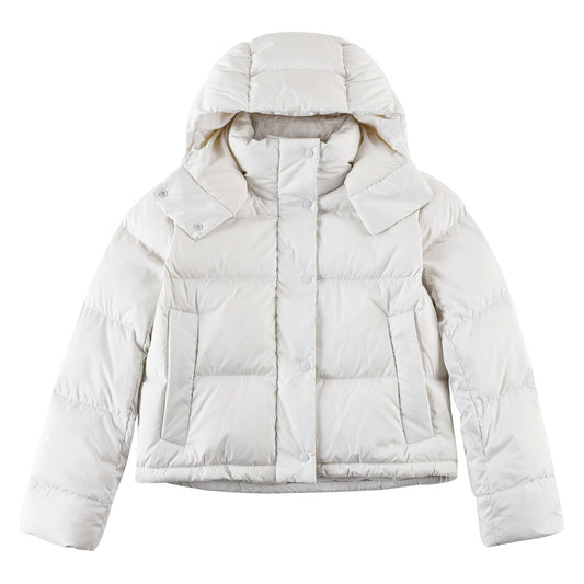 Lululemon Bone White Wunder Puff Four-Panel Jacket for Women's Winter Plans