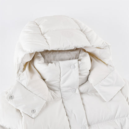 Lululemon Bone White Wunder Puff Four-Panel Jacket for Women's Winter Plans