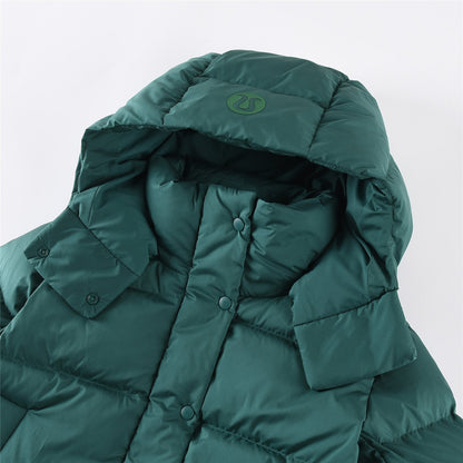 Lululemon Marsh Green Wunder Puff Four-Panel Jacket for Women's Cold-Weather Days
