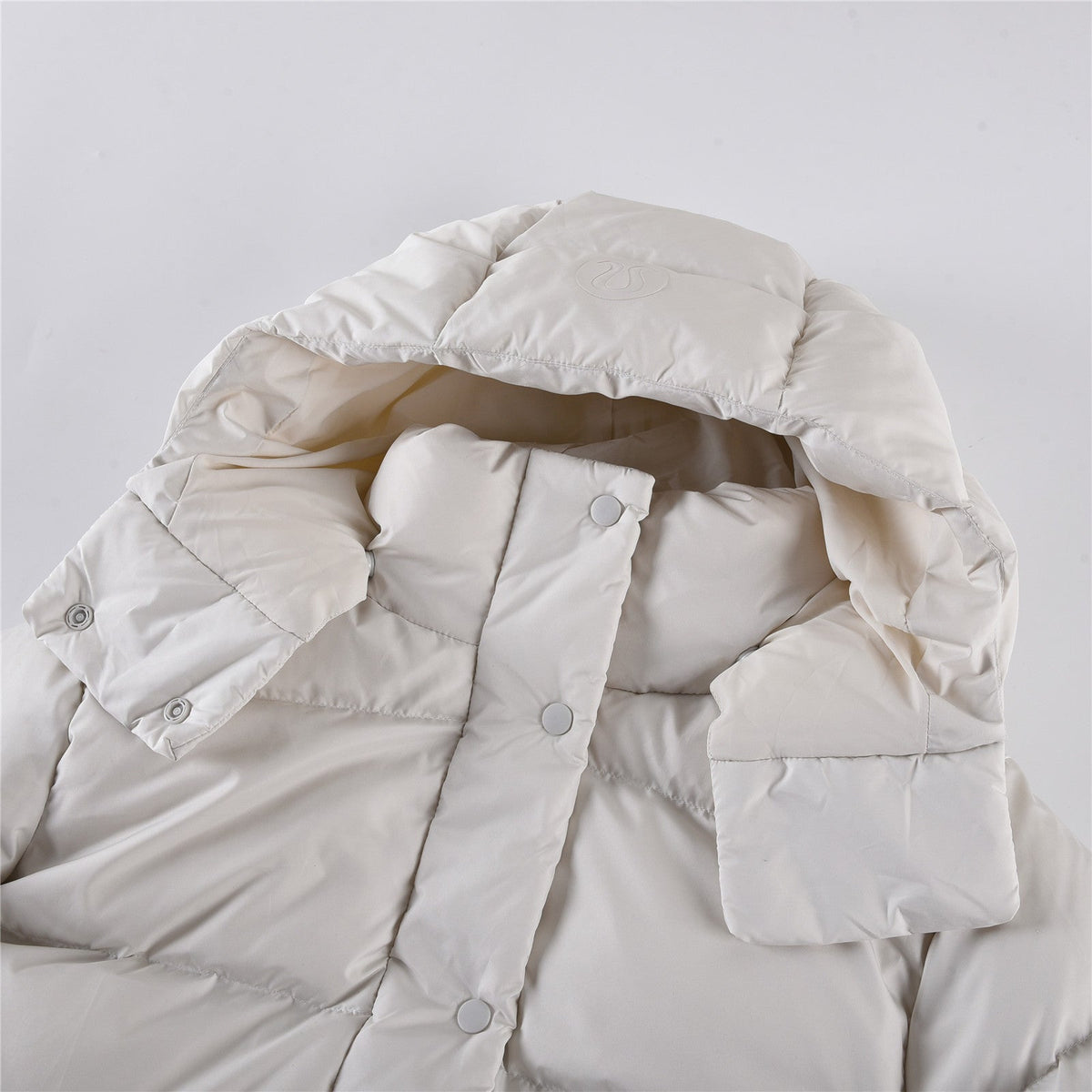Lululemon White Wunder Puff Jacket for Women's Outdoor Errands
