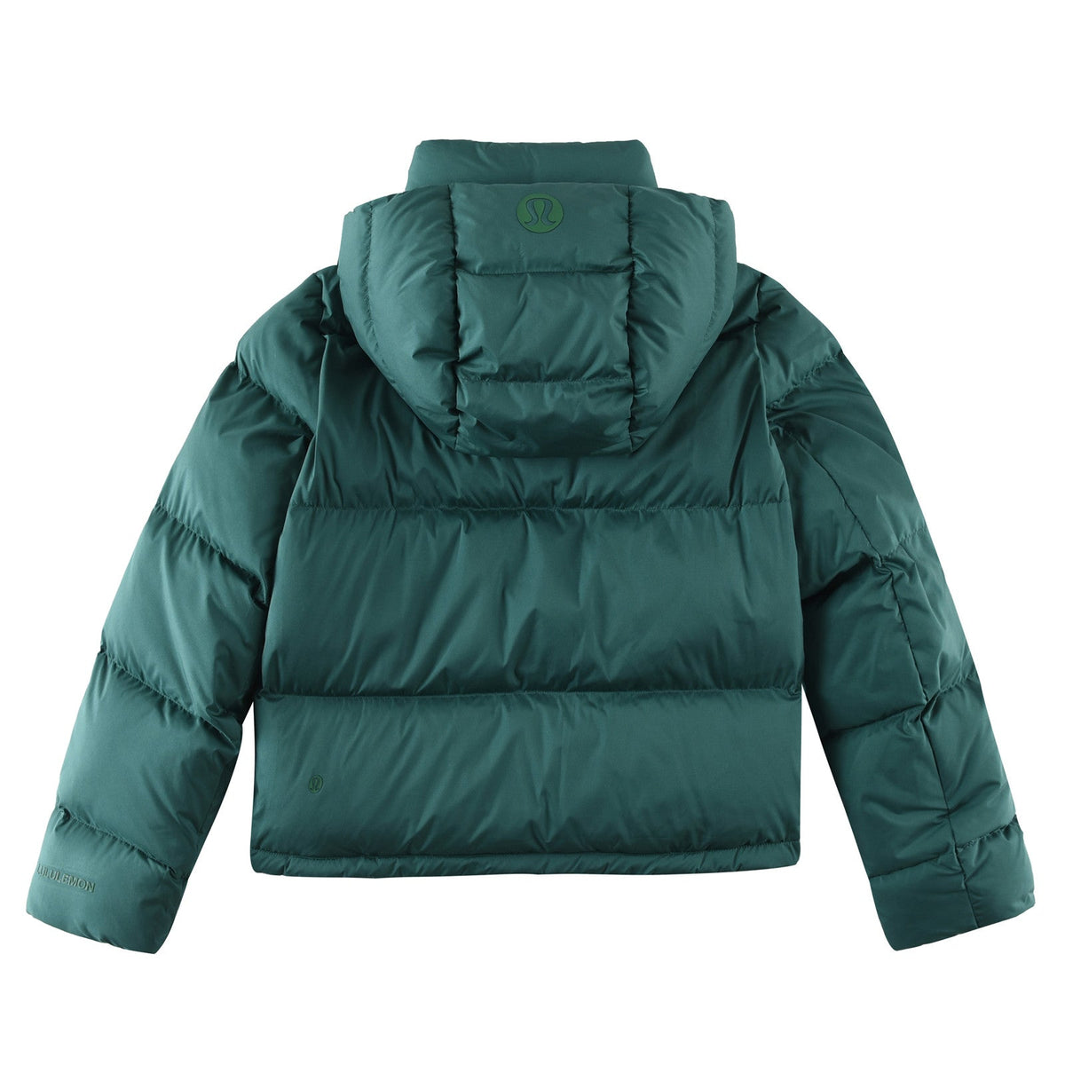 Lululemon Marsh Green Wunder Puff Four-Panel Jacket for Women's Cold-Weather Days