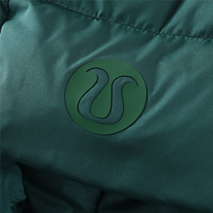 Lululemon Marsh Green Wunder Puff Four-Panel Jacket for Women's Cold-Weather Days