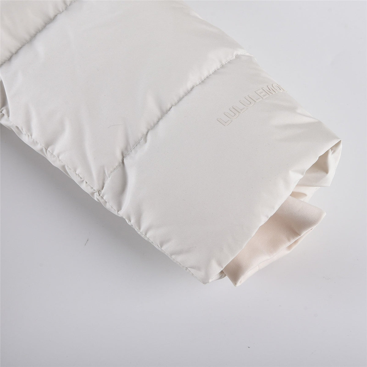 Lululemon White Wunder Puff Jacket for Women's Outdoor Errands