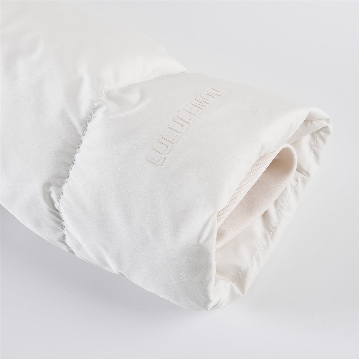 Lululemon Bone White Wunder Puff Four-Panel Jacket for Women's Winter Plans