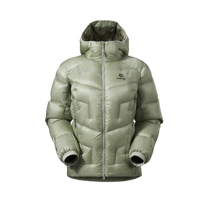 KAILAS 1000-Fill Multicolor Down Jacket for Cold-Weather Days