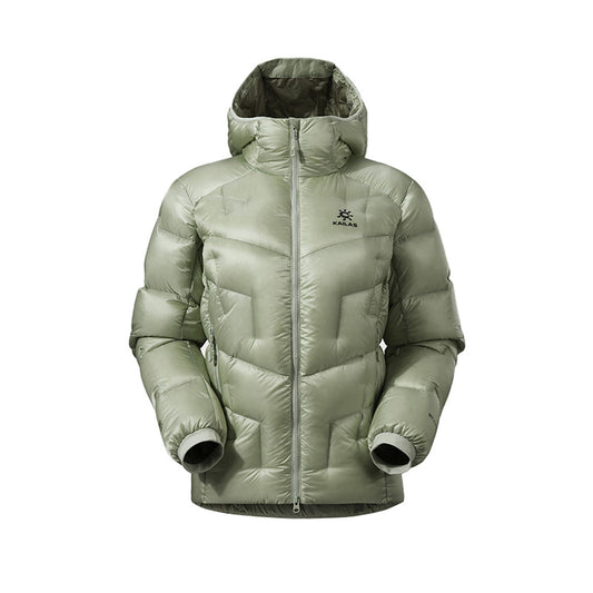 KAILAS 1000-Fill Multicolor Down Jacket for Cold-Weather Days