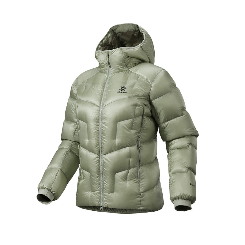KAILAS 1000-Fill Multicolor Down Jacket for Cold-Weather Days