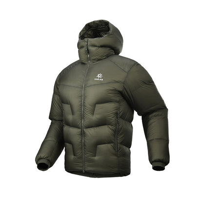 KAILAS 1000-Fill Multicolor Down Jacket for All-Day Warmth