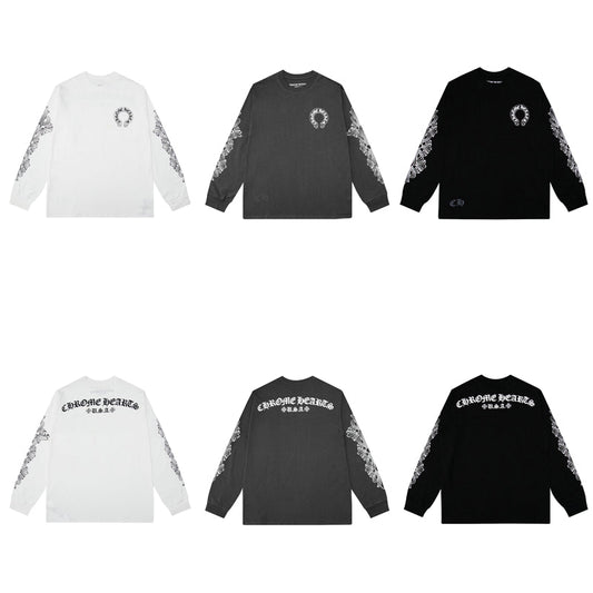 Men's Long-Sleeve T-shirt Sweatshirt K8005