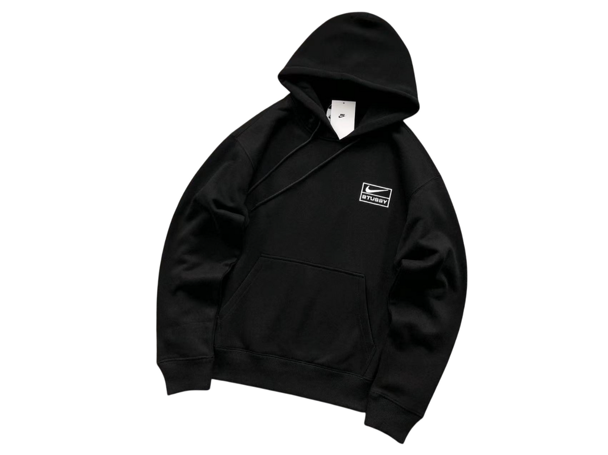 Nike x Stussy Pullover Hoodie - Black