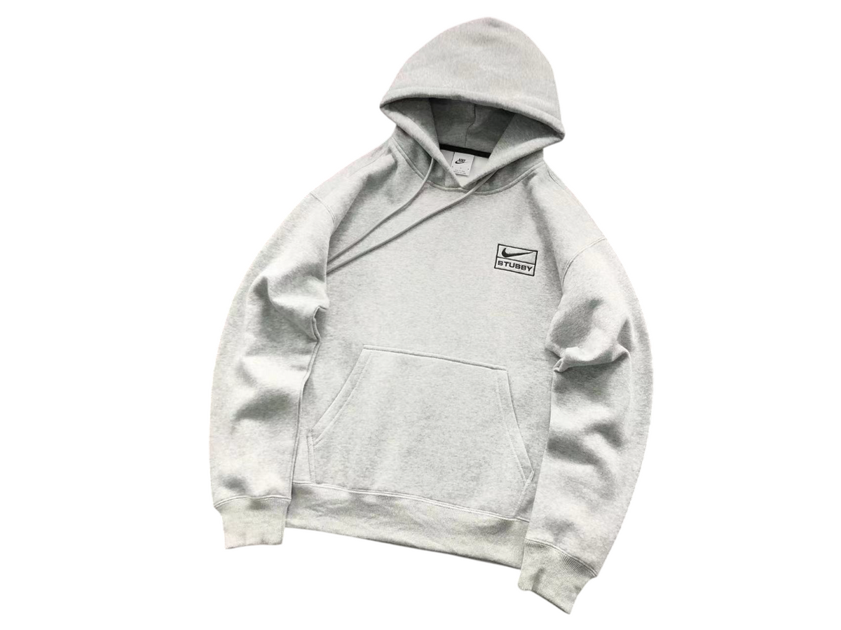 Nike x Stussy Pullover Hoodie - Grey