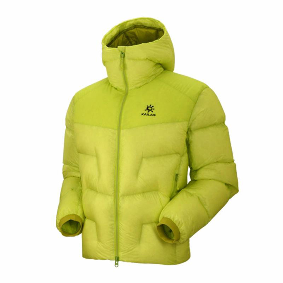 KAILAS 1000-Fill Multicolor Down Jacket for Cold Weather Days